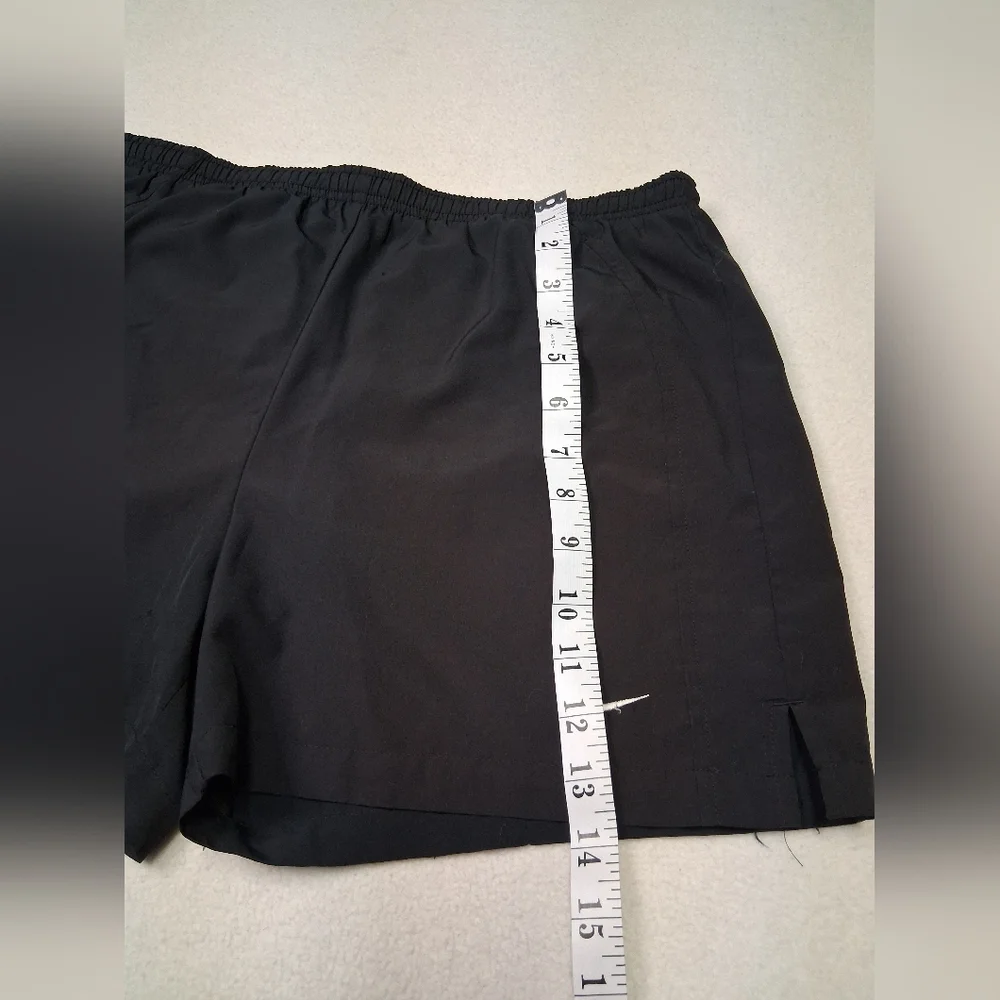4/20$ ➡️ Nike Black Athletic Shorts with White Swoosh - Picture 6 of 11